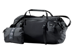 Reisetasche, Sporttasche, Duffle, Schulterriemen, Schwarz