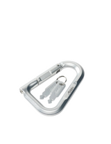Karabiner, Aluminium, Silber, Schlüsselanhänger, Schnalle