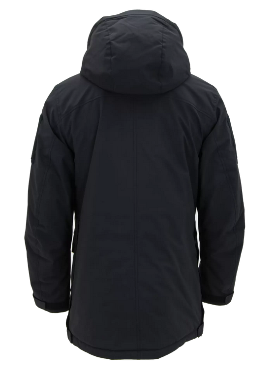 Winterjacke, Hoodie, Jacke mit Kapuze, Dunkelblau, Gesteppte Jacke