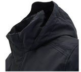 Hoodie, Hooded jacket, Navy blue, Kragenjacke, Steppnähte