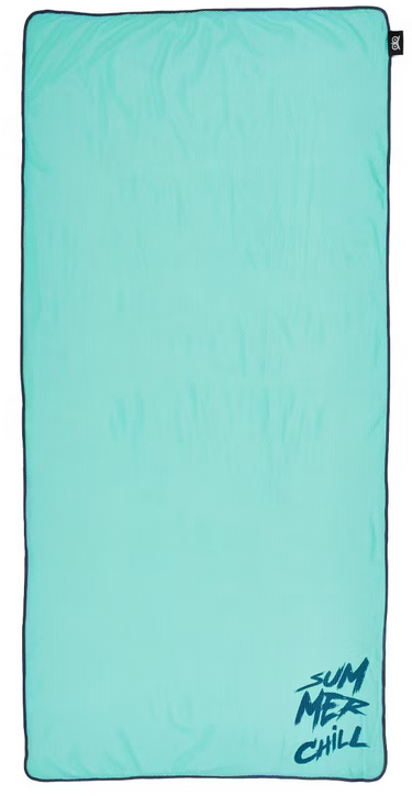 sitzunterlage, matte, strandmatte, taschendruck, turquoise