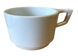 Tasse, Becher, Kaffeetasse, Keramiktasse, weiße Tasse