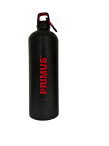 Wasserflasche, Sportflasche, Dunkler Flaschenkörper, Trinkflasche, Kopfverschluss mit Henkel