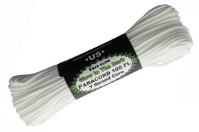 LED-Glow, Paracord, Glow-in-the-dark, 7 strand core, Weißes Seil, LED-String, glow in the dark, Paracord, 7-stand core, weiße