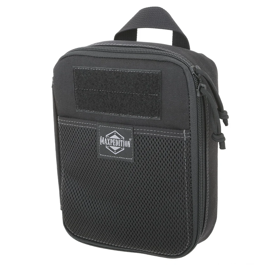 Tasche, Kameratasche, Mesh-Tasche, Schwarz, Klettverschluss