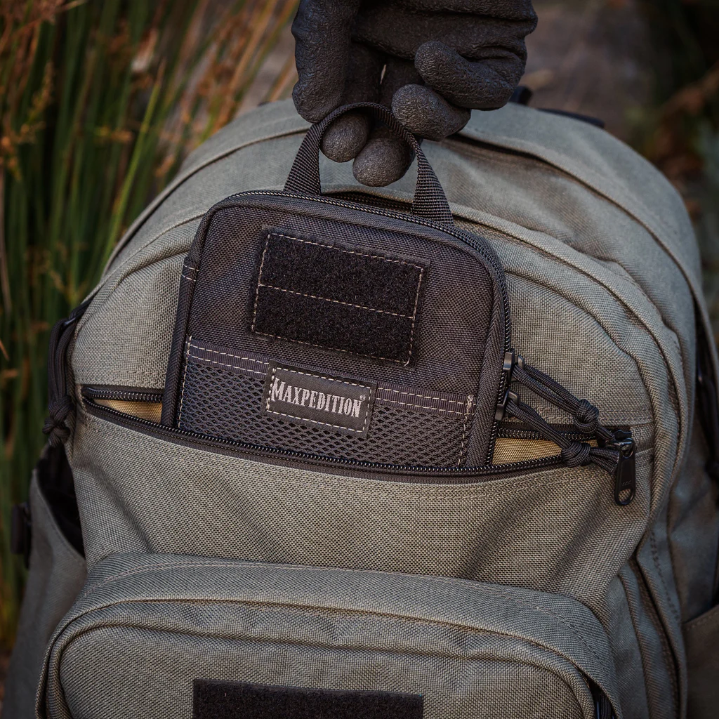 Rucksack, Fronttasche, Maxtedition, Grün, Gurtband