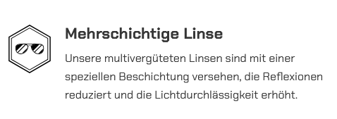 Brille, Linsen, Mehrschichtige Linse, Gleitsicht, Glaslinsen