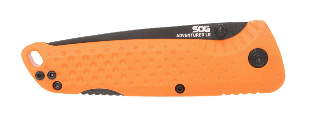 Knickmesser, Outdoormesser, G10-Griff, Orangene Klinge, Klippenmesser