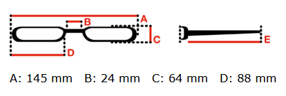 Brille, Brillenrahmen, Gläser, Brillentyp, Brillenmaß