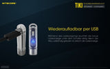 Nitecore - TIKI mini Taschenlampe mit UV Licht (300 Lumen)