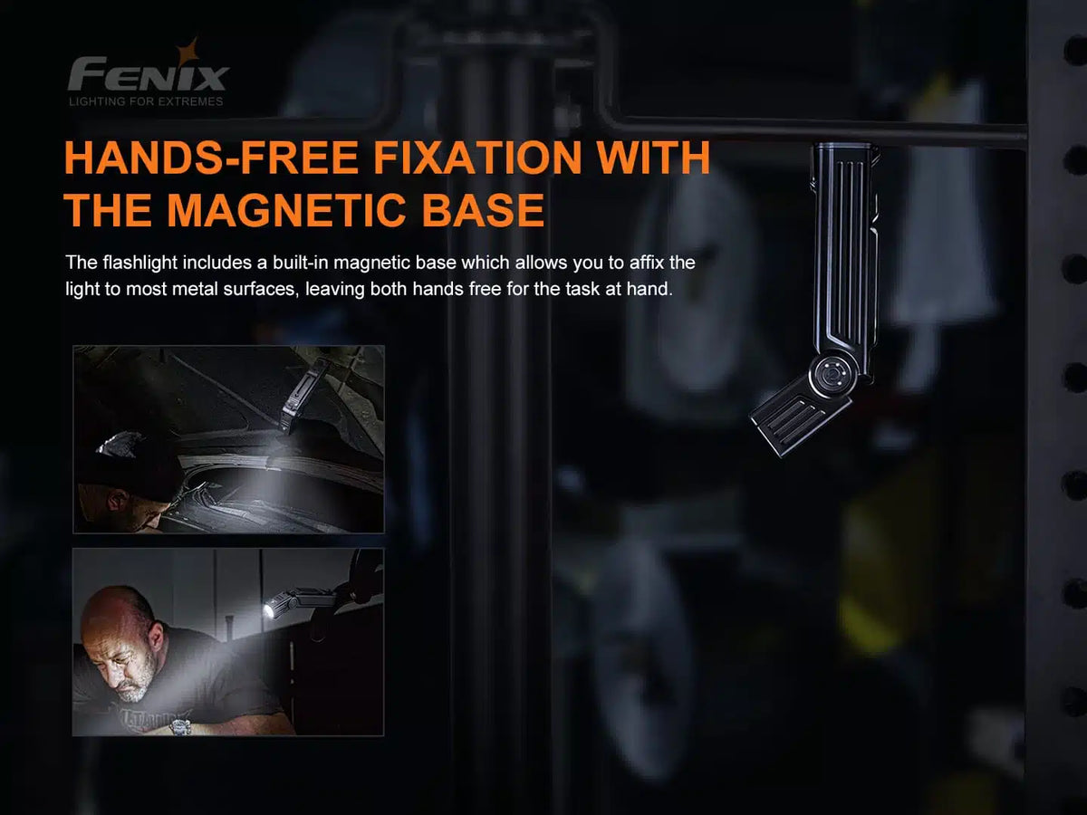 Fenix - WT25R Taschenlampe mit verstellbaren Winkel (1000 Lumen)