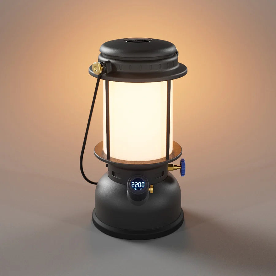Petromax - LM500 LED Laterne mit Powerbank-Funktion (schwarz)