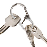 DuaLink™ Dual Chamber Carabiner Karabiner #2 (Edelstahl)