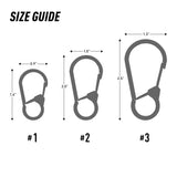 Karabiner, Schlüsselanhänger, Clip, Metall, Haken