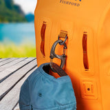 Rucksack, Backpack, Klettverschluss, Karabiner, Orange