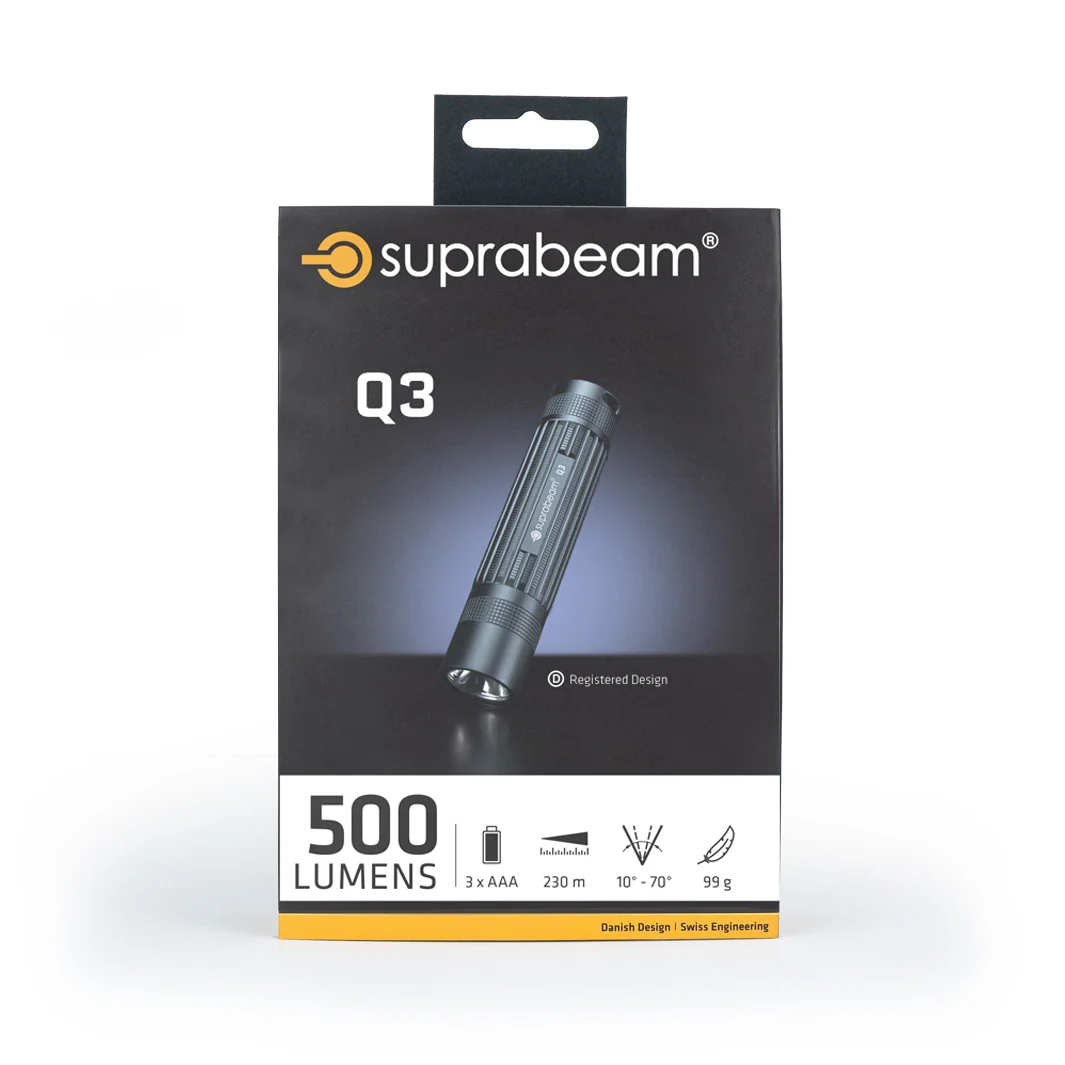 taktische taschenlampe, LED-taschenlampe, 500 lumen, AAA-batterie, kompakte taschenlampe