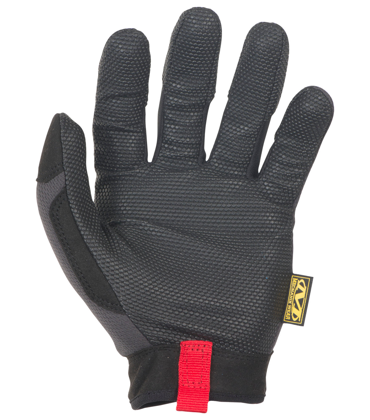Handschuh, Zwischenfingerschutz, Gummioberfläche, Klettern, Ausrüstung, Handschuh, Arbeitshandschuh, Gummiknopf, Schwarz, Rot